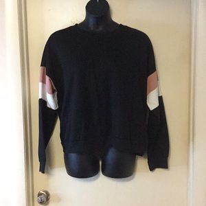 Mauve and Black Sweatshirt